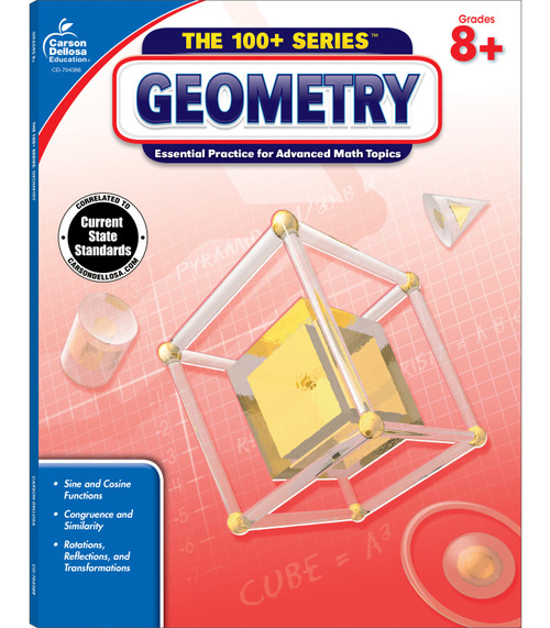Geometry , Grades 8 - 10 by Carson Dellosa Education, 9781483800806