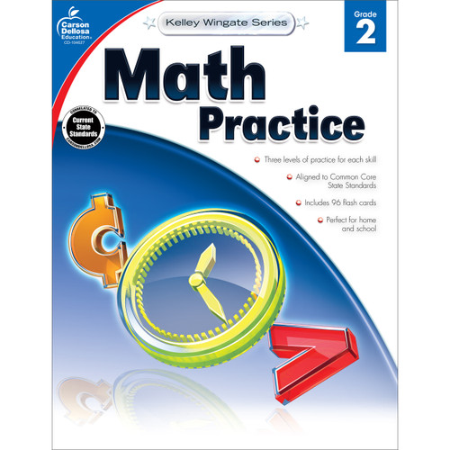 Math Practice, Grade 2 - 9781483805009 by Carson Dellosa Education, 9781483805009