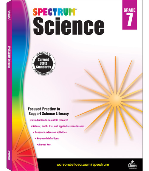 Spectrum Science, Grade 7 by Spectrum, 9781483811710