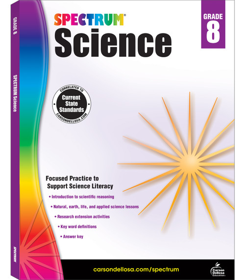 Spectrum Science, Grade 8 by Spectrum, 9781483811727