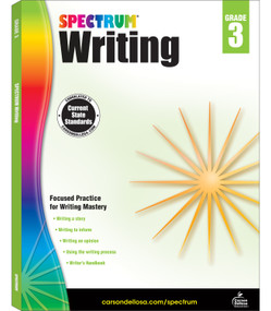Spectrum Writing, Grade 3 by Spectrum, Carson Dellosa Education, 9781483811987