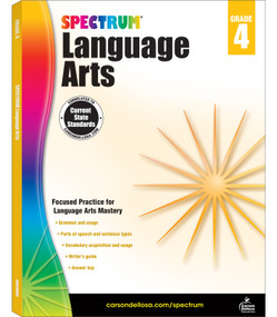 Spectrum Language Arts, Grade 4 by Spectrum, Carson Dellosa Education, 9781483812076