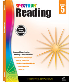 Spectrum Reading Workbook, Grade 5 by Spectrum, Carson Dellosa Education, 9781483812182