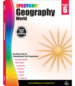 Spectrum Geography, Grade 6 (World) by Spectrum, 9781483813035
