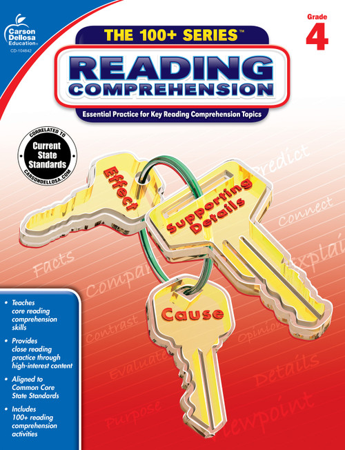 Reading Comprehension, Grade 4 by Carson Dellosa Education, 9781483815626