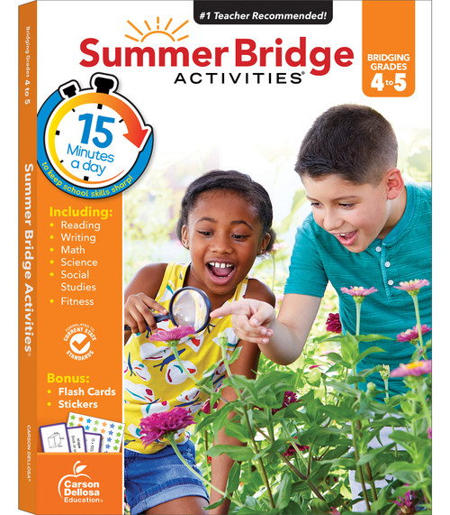 Summer Bridge Activities, Grades 4 - 5 by Summer Bridge Activities, Carson Dellosa Education, 9781483815848