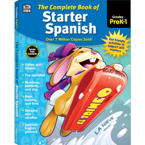 The Complete Book of Starter Spanish, Grades Preschool - 1 by Thinking Kids, Carson Dellosa Education, 9781483826851