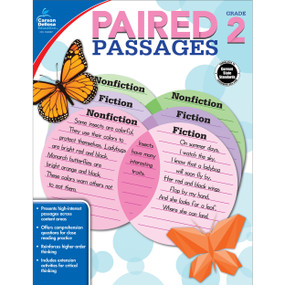 Paired Passages, Grade 2 by Hope   Spencer, 9781483830667