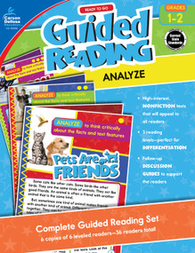 Ready to Go Guided Reading: Analyze, Grades 1 - 2 by Jeanette Moore, 9781483839752