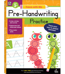 Pre-Handwriting Practice by Thinking Kids, Carson Dellosa Education, 9781483845890
