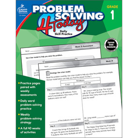 Problem Solving 4 Today, Grade 1 (Daily Skill Practice) by Chandler Tyrrell, 9781483850153