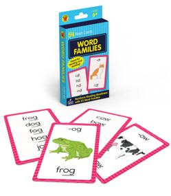 Word Families Flash Cards (54 Flash Cards) by Brighter Child, Carson Dellosa Education, 9781483852799