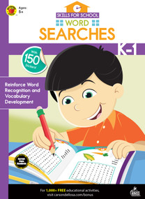 Skills for School Word Searches, Grades K - 1 by Brighter Child, Carson Dellosa Education, 9781483854007