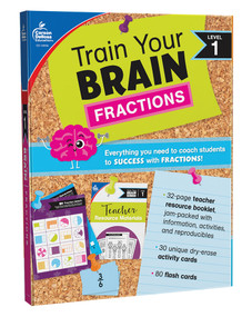 Train Your Brain: Fractions Level 1 by Rebekah J. Stanley, 9781483854205