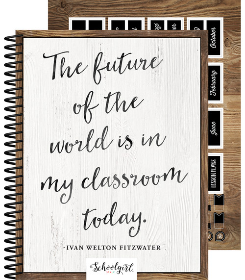 Industrial Chic Teacher Planner by Melanie Ralbusky, 9781483855318