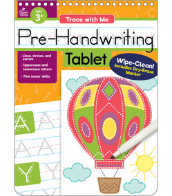 Trace with Me Pre-Handwriting Tablet by Carson Dellosa Education, 9781483855486