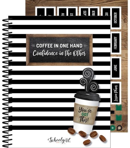 Industrial Cafe Teacher Planner by Melanie Ralbusky, 9781483856568