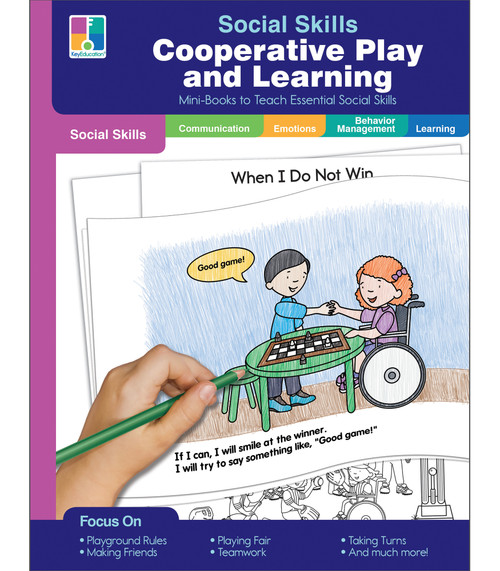 Social Skills Mini-Books Cooperative Play and Learning by Carson Dellosa Education, Christine Schwab, 9781483856933