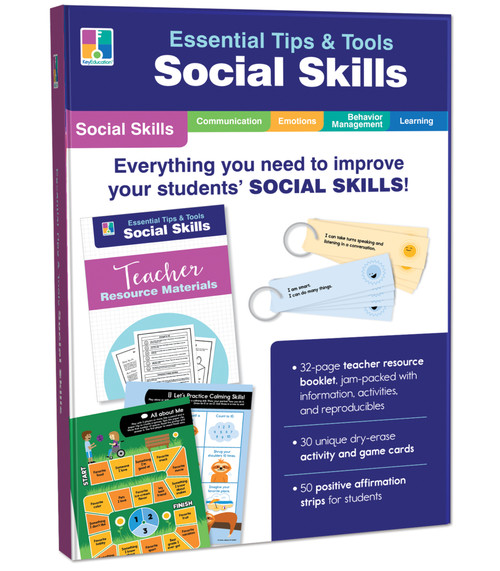Essential Tips & Tools: Social Skills by Carson Dellosa Education, Christine Schwab, 9781483856995