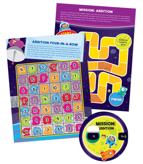 Addition Instructional Resources EZ-Spin™ Set by Carson Dellosa Education, 9781483857565