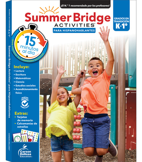 Summer Bridge Activities Spanish K-1, Grades K - 1 by Summer Bridge Activities, Carson Dellosa Education, 9781483865270