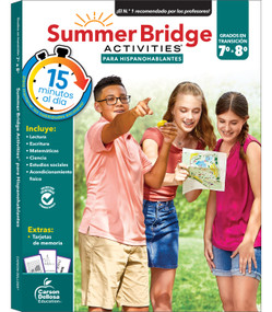 Summer Bridge Activities Spanish 7-8, Grades 7 - 8 by Summer Bridge Activities, Carson Dellosa Education, 9781483865348