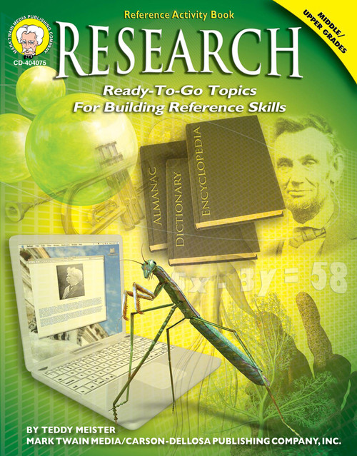 Research, Grades 6 - 12 by Teddy Meister, 9781580374262