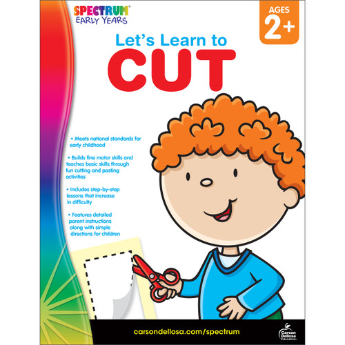 Let's Learn to Cut, Ages 2 - 5 by Spectrum, 9781609962067