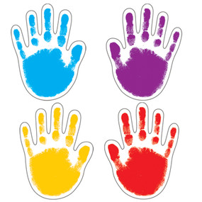 Handprints Cutouts by Carson Dellosa Education, 9781609965648
