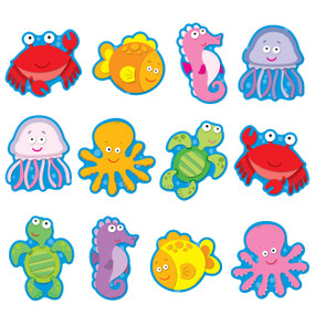 Sea Life Cutouts by Carson Dellosa Education, 9781609965723