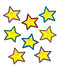 Stars Cutouts - 9781609965747 by Carson Dellosa Education, 9781609965747