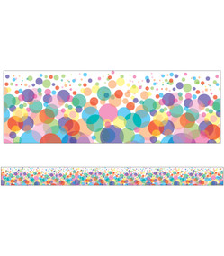 Bubbles Straight Bulletin Board Borders by Carson Dellosa Education, 9781609965907