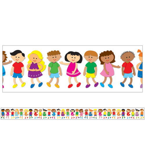 Kids Straight Bulletin Board Borders by Carson Dellosa Education, 9781609965938