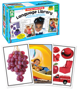 Early Learning Language Library Learning Cards, Grades PK - K by Kasandra S. Flora, 9781620573716