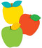 Apples Cutouts - 9781620574171 by Carson Dellosa Education, 9781620574171