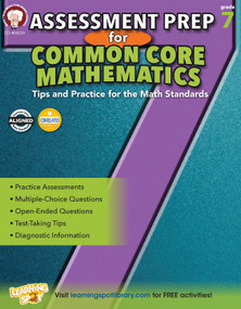 Assessment Prep for Common Core Mathematics, Grade 7 by Karise Mace, 9781622235308