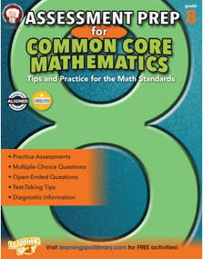 Assessment Prep for Common Core Mathematics, Grade 8 by Karise Mace, 9781622235315