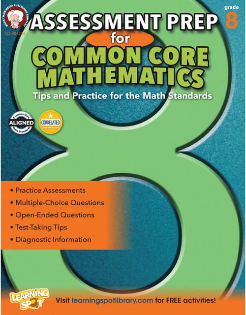 Assessment Prep for Common Core Mathematics, Grade 8 by Karise Mace, 9781622235315