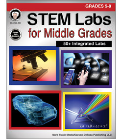 STEM Labs for Middle Grades, Grades 5 - 8 by Schyrlet Cameron, Carolyn Craig, 9781622235957