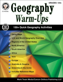 Geography Warm-Ups, Grades 5 - 8 by Cindy Barden, Wendi Silvano, 9781622236428
