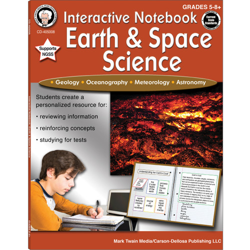 Interactive Notebook: Earth & Space Science, Grades 5 - 8 by Schyrlet Cameron, Carolyn Craig, 9781622236855
