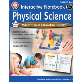 Interactive Notebook: Physical Science, Grades 5 - 8 by Schyrlet Cameron, Carolyn Craig, 9781622236879