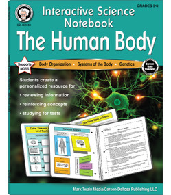 Interactive Science Notebook: The Human Body Resource Book by Schyrlet Cameron, Carolyn Craig, 9781622237647