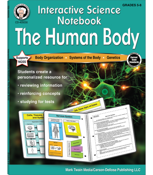 Interactive Science Notebook: The Human Body Resource Book by Schyrlet Cameron, Carolyn Craig, 9781622237647