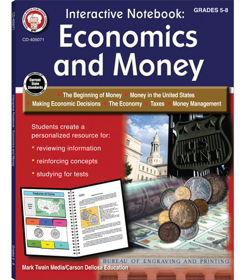 Interactive Notebook: Economics and Money by Schyrlet Cameron, 9781622238637