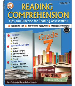 Reading Comprehension, Grade 7 - 9781622238668 by Schyrlet Cameron, Suzanne Myers, 9781622238668