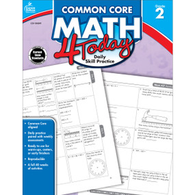 Common Core Math 4 Today, Grade 2 (Daily Skill Practice) by Erin McCarthy, 9781624426001