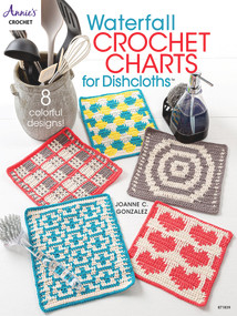 Waterfall Crochet Charts for Dishcloths by Joanne Gonzalez, 9781640255470