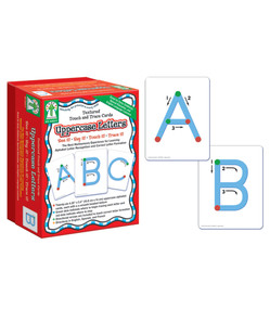 Textured Touch and Trace: Uppercase (The Best Multisensory Experience for Learning Alphabet Letter Recognition and Correct Letter Formation) by Key Education Publishing, 9781933052595