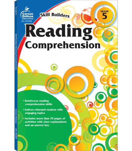 Reading Comprehension, Grade 5 - 9781936023332 by Carson Dellosa Education, 9781936023332
